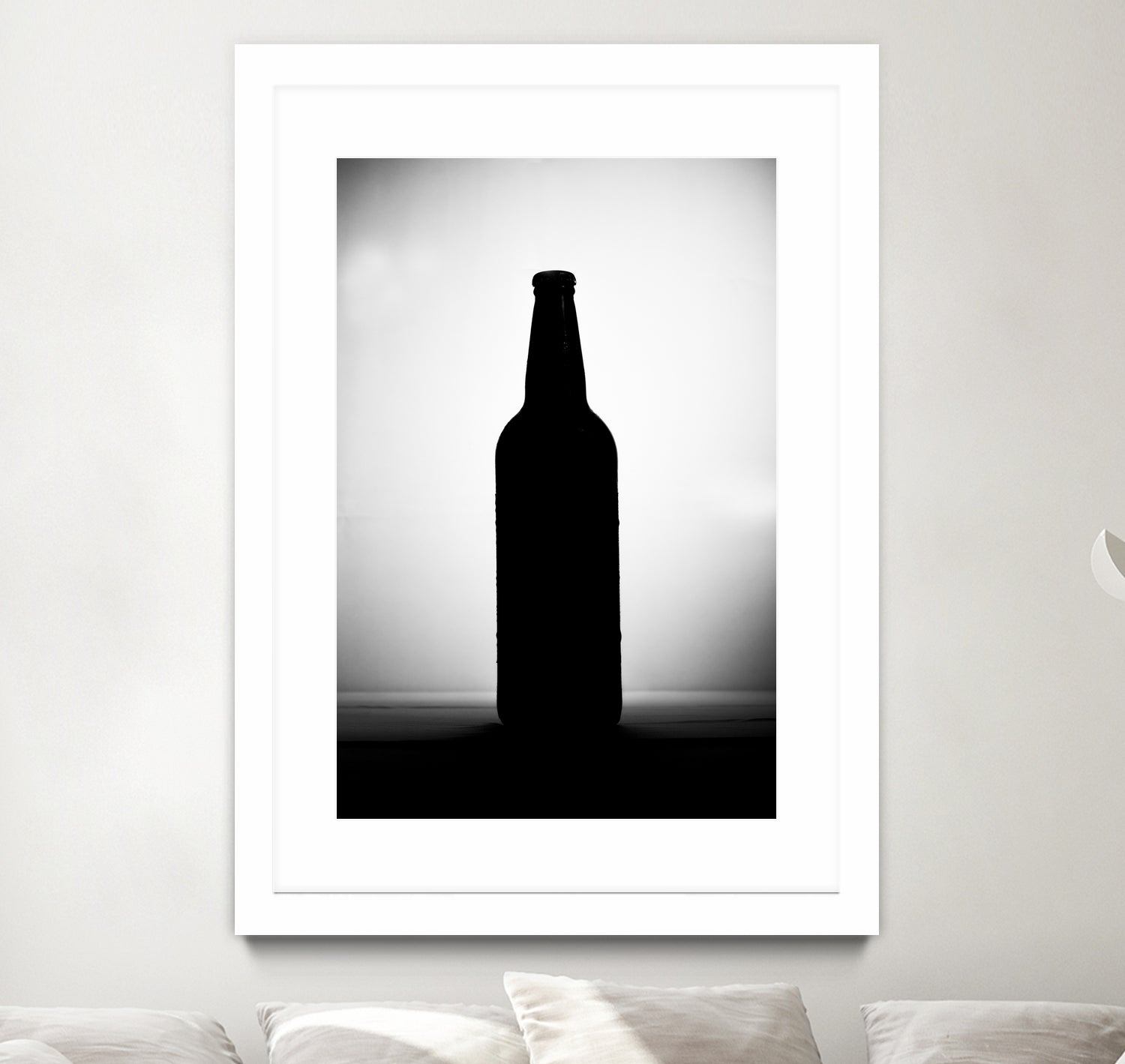 Bottle on White Background by Alvaro Gonzalez on GIANT ART - white photo manipulation