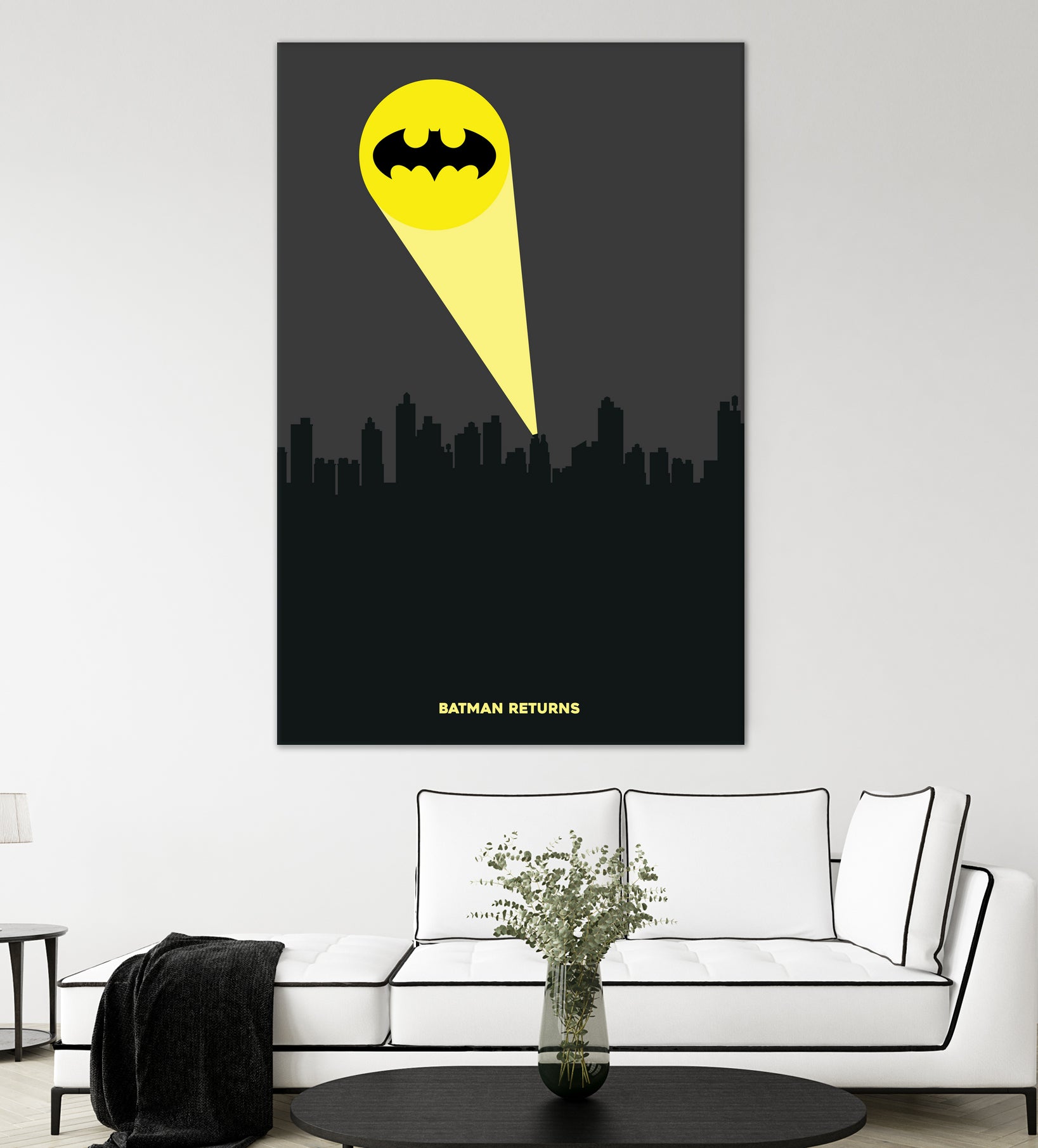 The Batman Returns by Rafael Gomes on GIANT ART - gray digital drawing