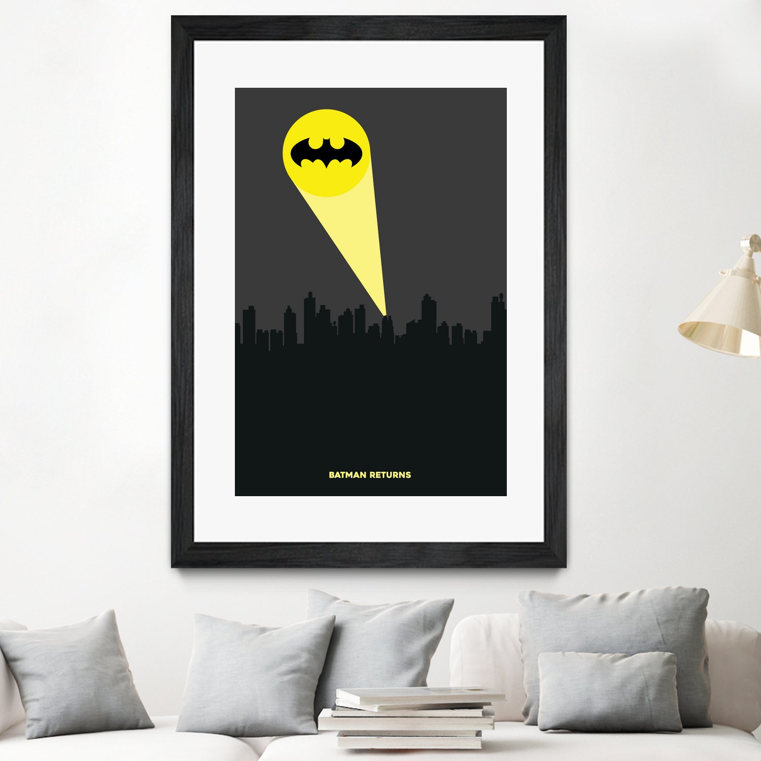 The Batman Returns by Rafael Gomes on GIANT ART - gray digital drawing