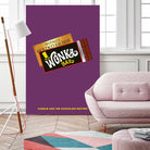 The Charlie and The Chocolate Factory by Rafael Gomes on GIANT ART - fuchsia digital drawing