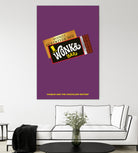 The Charlie and The Chocolate Factory by Rafael Gomes on GIANT ART - fuchsia digital drawing