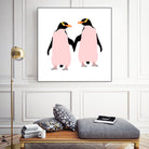 Lesbian Pride Penguins by Daniel Hutchinson on GIANT ART - white character design