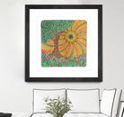 Sunny day by Ranka Stevic on GIANT ART - orange mixed media