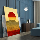 Warm abstraction by Stoian Hitrov on GIANT ART - yellow photo illustration