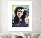 WonderWoman Cosplay by Cristina Dascalu on GIANT ART - blue digital painting