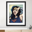 WonderWoman Cosplay by Cristina Dascalu on GIANT ART - blue digital painting