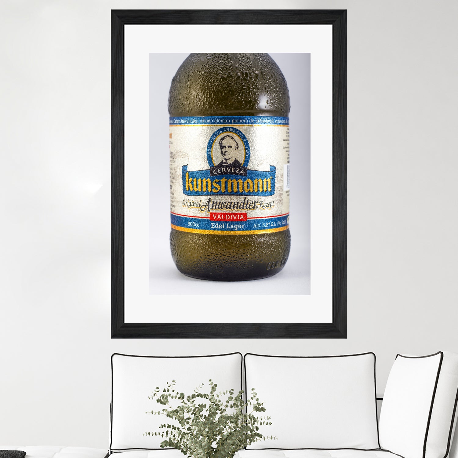 Kunstmann Edel Lager by Alvaro Gonzalez on GIANT ART - gray photo manipulation