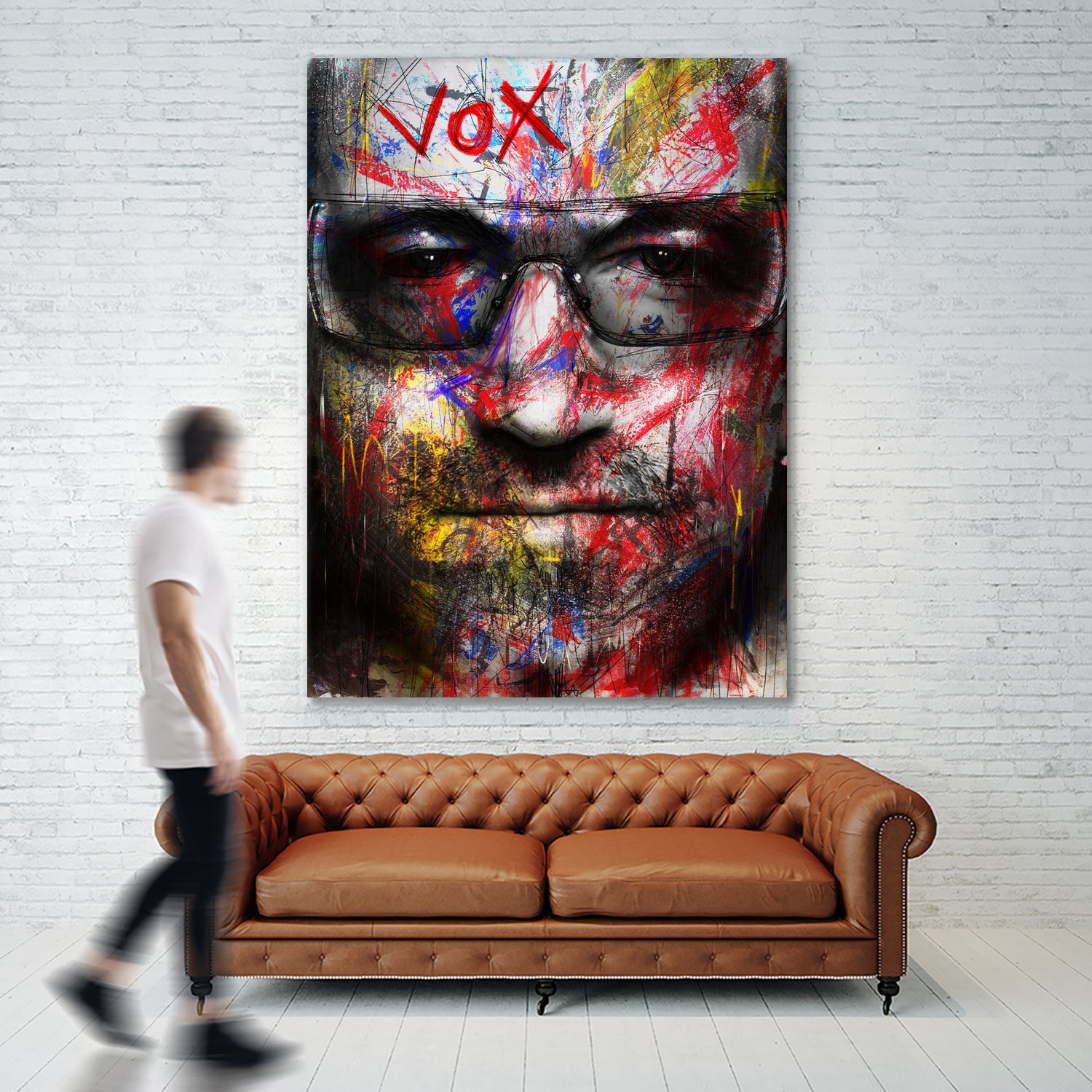 Vox by Daniel Malta on GIANT ART - red digital painting