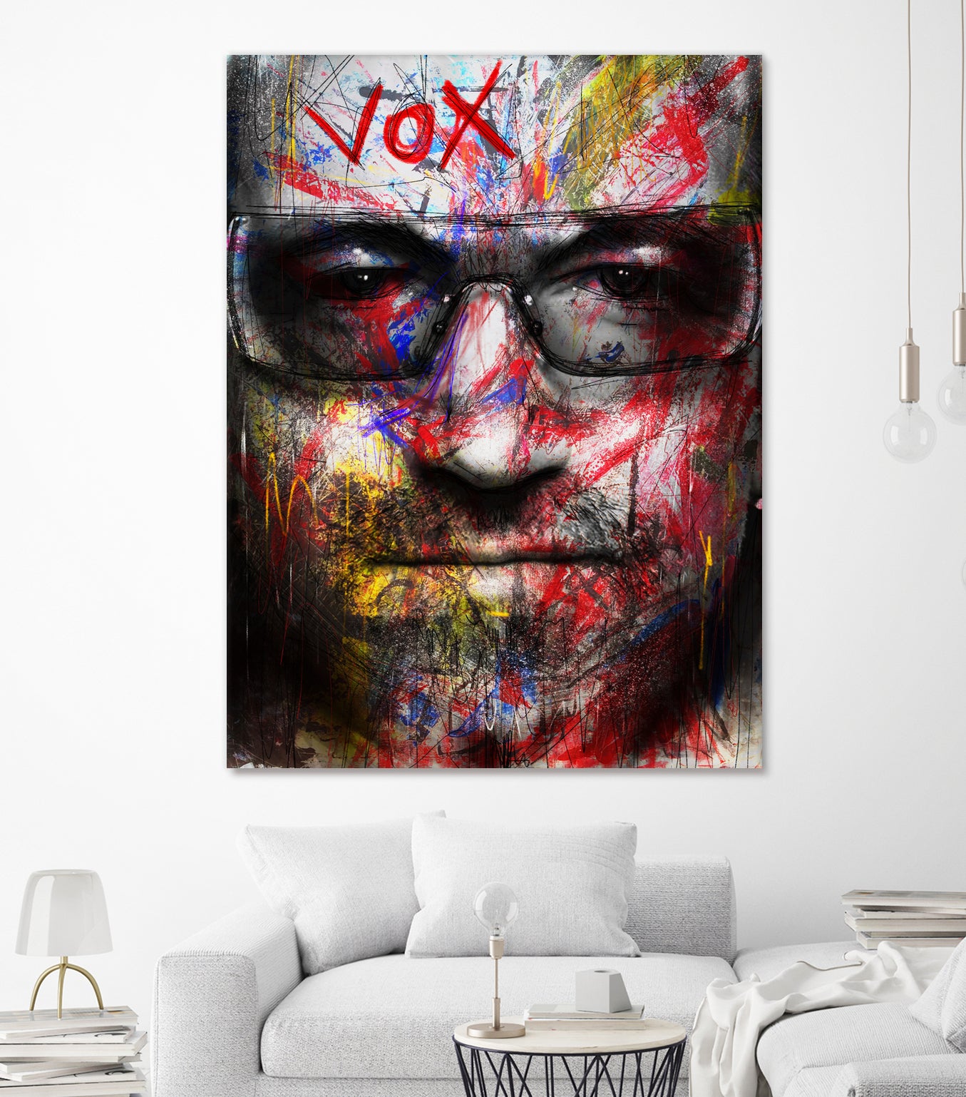 Vox by Daniel Malta on GIANT ART - red digital painting