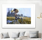 Saber Lily by Ling Wang on GIANT ART - yellow digital painting