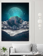 Under the Stars (Ursa Major) by Soaring Anchor on GIANT ART - blue photo illustration