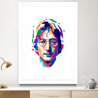 John Lennon in WPAP by J Prayitno Widodo on GIANT ART - white vector illustration