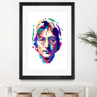 John Lennon in WPAP by J Prayitno Widodo on GIANT ART - white vector illustration