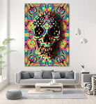 Skull Geo by Ali Gulec on GIANT ART - white digital drawing