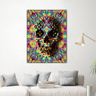 Skull Geo by Ali Gulec on GIANT ART - white digital drawing