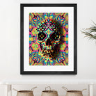 Skull Geo by Ali Gulec on GIANT ART - white digital drawing