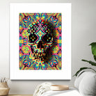 Skull Geo by Ali Gulec on GIANT ART - white digital drawing