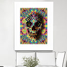 Skull Geo by Ali Gulec on GIANT ART - white digital drawing