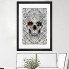 Lace Skull Light by Ali Gulec on GIANT ART - white photo illustration