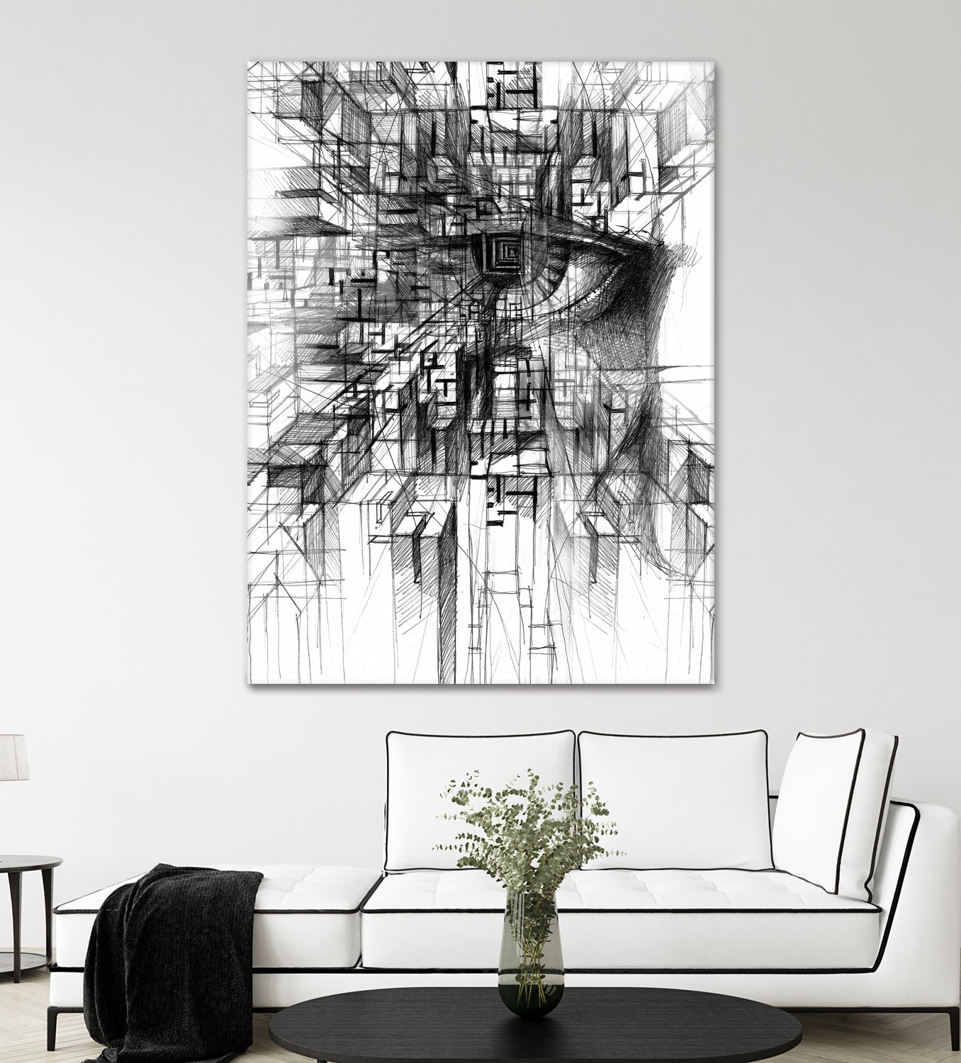 ilusion by Marcin Kowalewski on GIANT ART - gray digital drawing