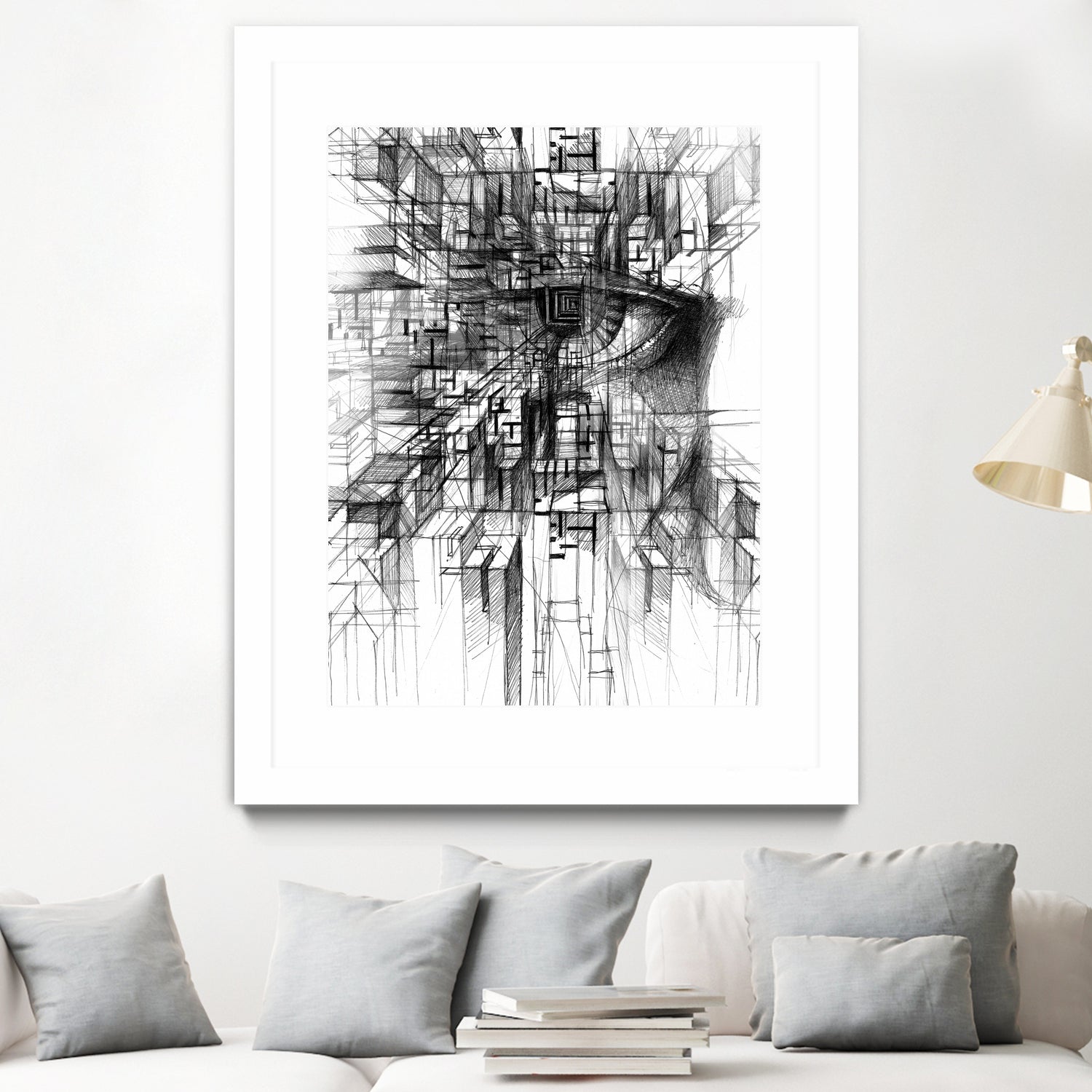 ilusion by Marcin Kowalewski on GIANT ART - gray digital drawing