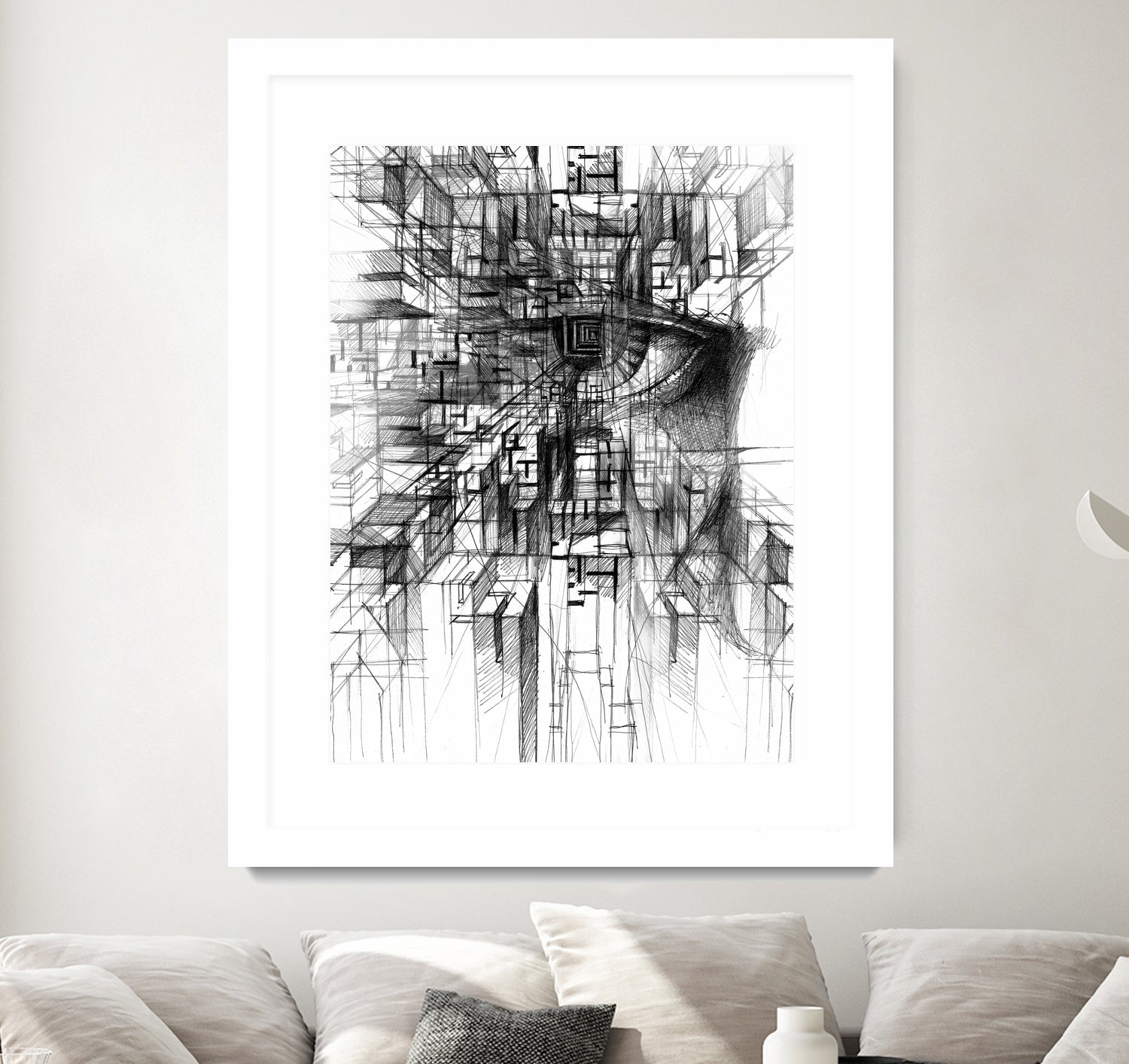 ilusion by Marcin Kowalewski on GIANT ART - gray digital drawing