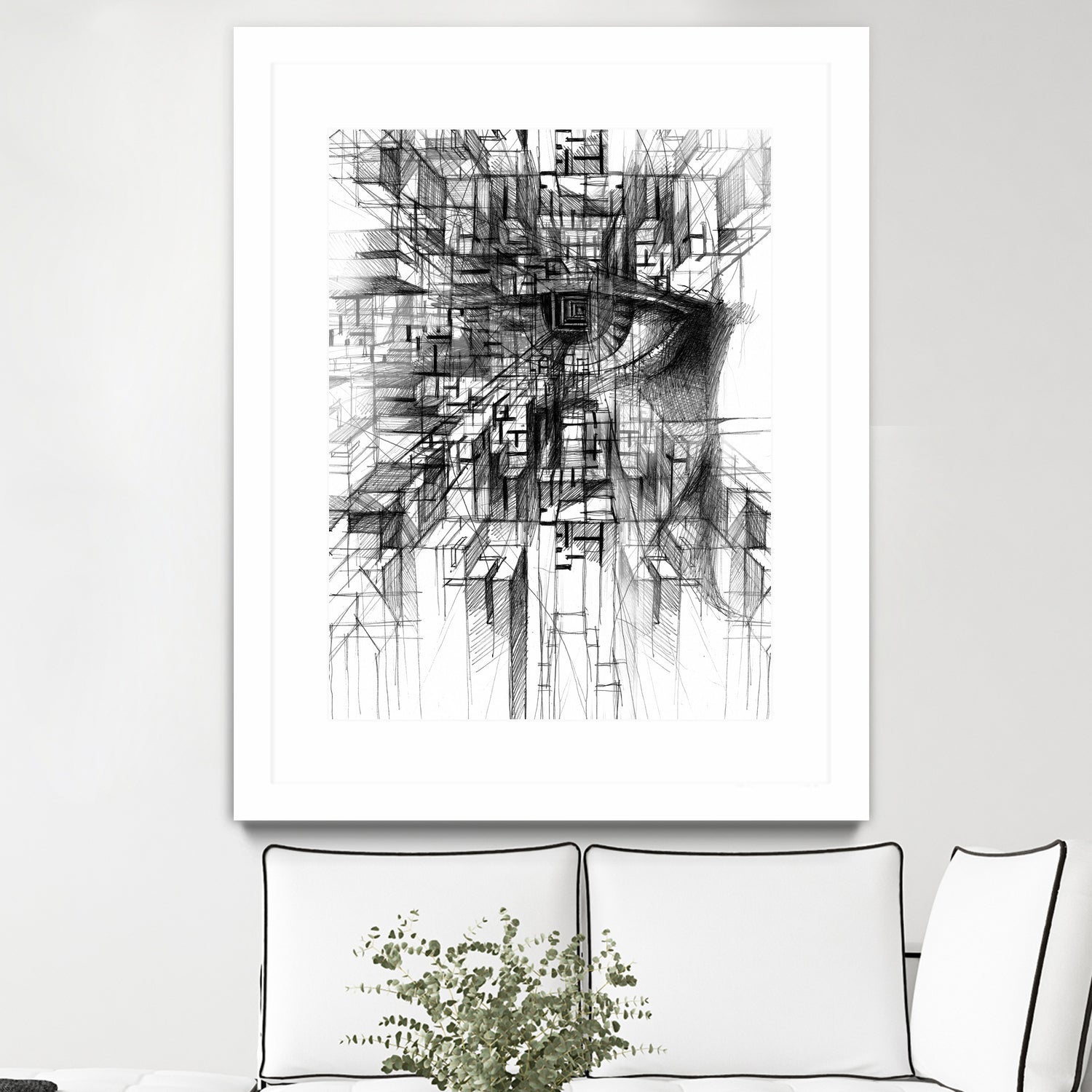 ilusion by Marcin Kowalewski on GIANT ART - gray digital drawing