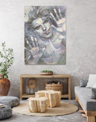 Merman of Orkney by Roisin Kelly on GIANT ART - blue character design