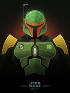 Boba Fett by Jonathan Lam on GIANT ART - green character design