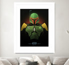 Boba Fett by Jonathan Lam on GIANT ART - green character design