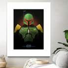 Boba Fett by Jonathan Lam on GIANT ART - green character design