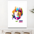 Brian Jones in WPAP by J Prayitno Widodo on GIANT ART - white photo illustration