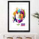 Brian Jones in WPAP by J Prayitno Widodo on GIANT ART - white photo illustration