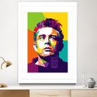 James Dean in WPAP by J Prayitno Widodo on GIANT ART - fuchsia photo illustration