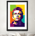 James Dean in WPAP by J Prayitno Widodo on GIANT ART - fuchsia photo illustration