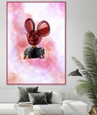 Deadmau5 by Soe San on GIANT ART - red digital painting