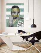 Van Gogh's Self Portrait & John by Luigi Tarini on GIANT ART - gray photo manipulation