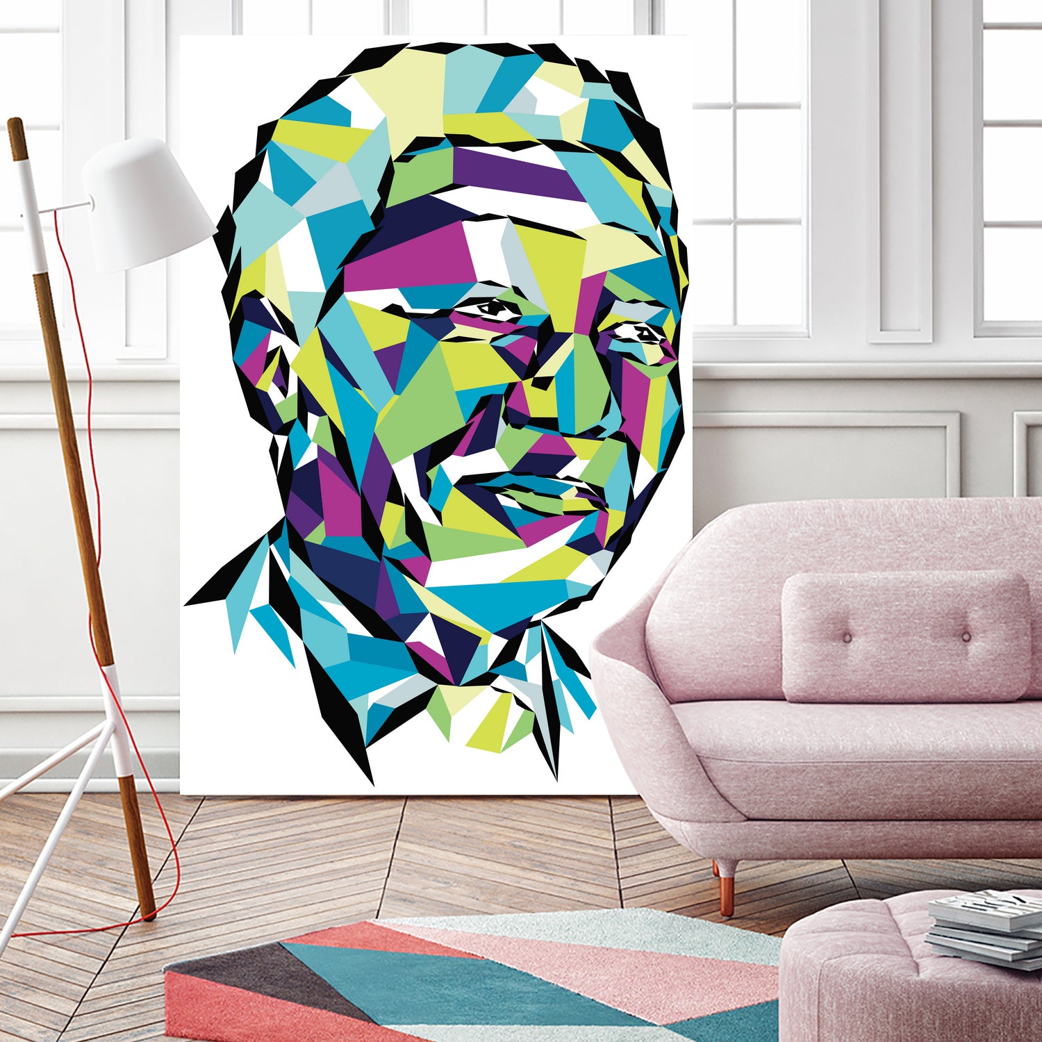 Legend of the fall – Mandela by Neo Dhlamini on GIANT ART - green digital drawing