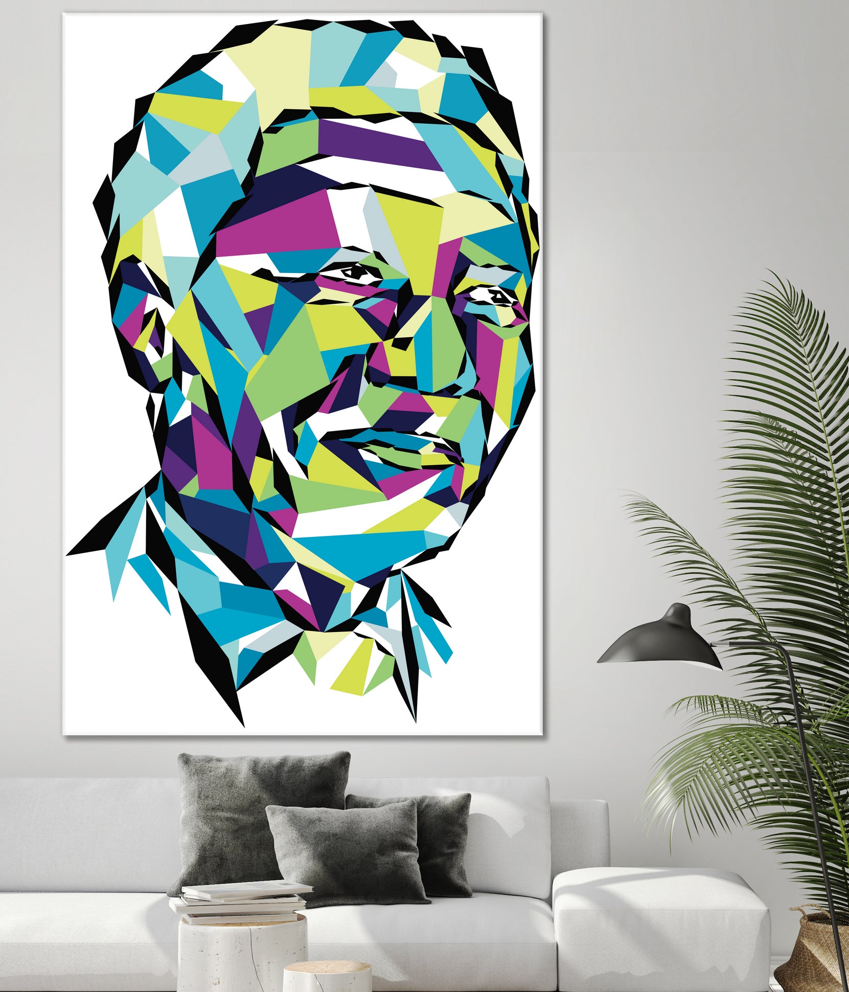 Legend of the fall – Mandela by Neo Dhlamini on GIANT ART - green digital drawing