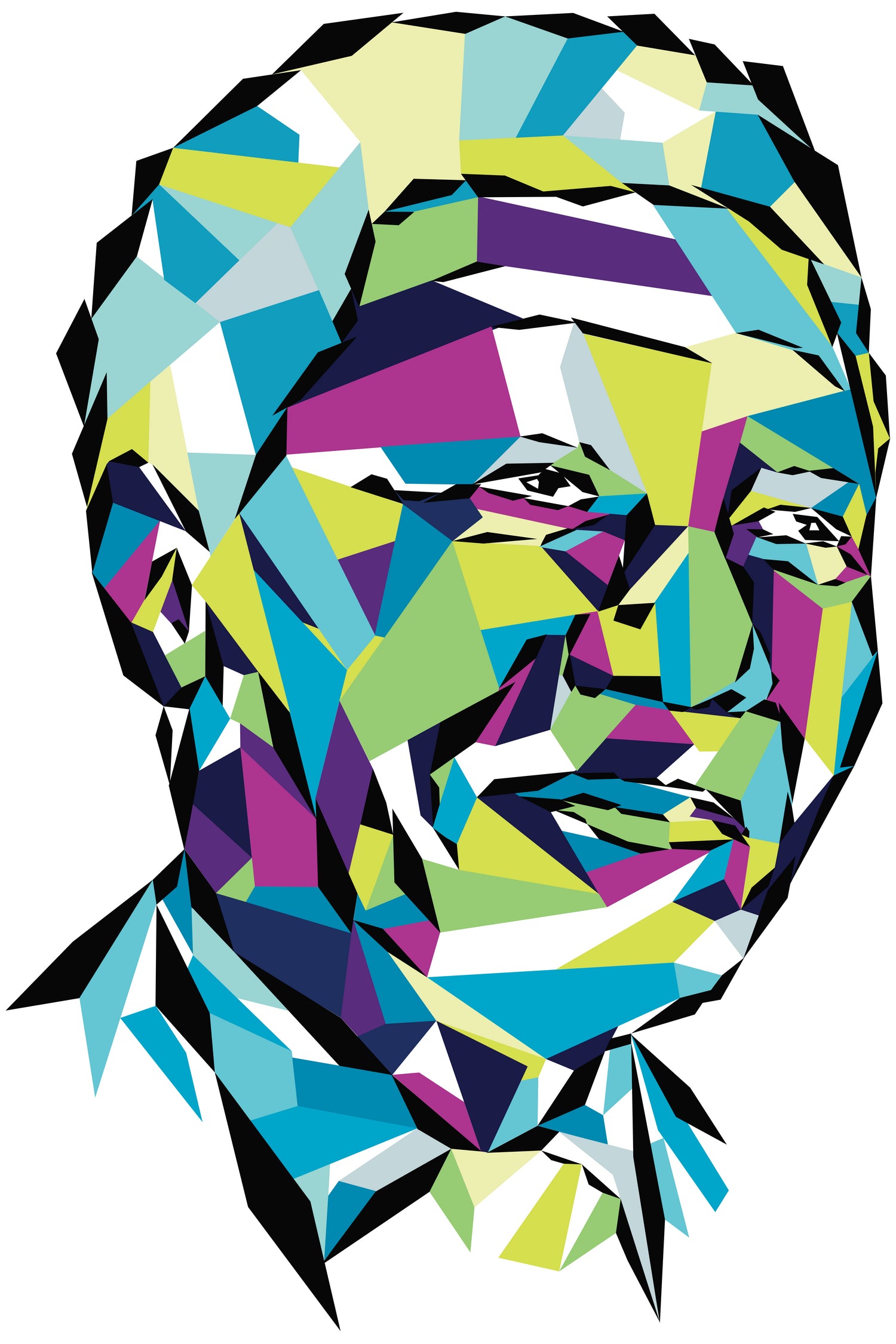 Legend of the fall – Mandela by Neo Dhlamini on GIANT ART - green digital drawing