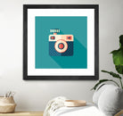 Hipster Camera by Yury Velikanov on GIANT ART - white vector illustration