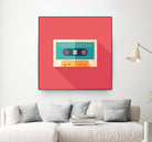 Audio Cassette by Yury Velikanov on GIANT ART - white vector illustration