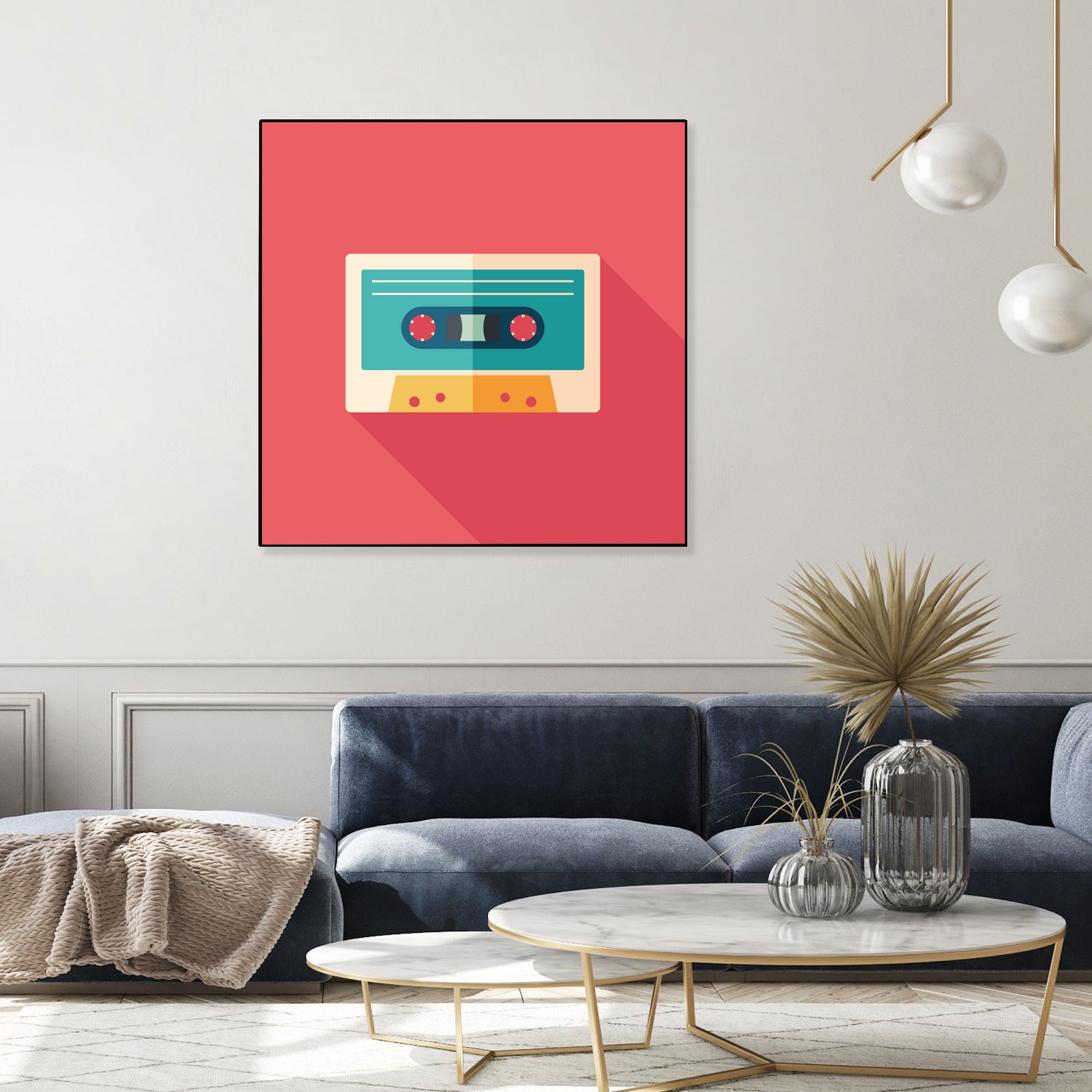 Audio Cassette by Yury Velikanov on GIANT ART - white vector illustration