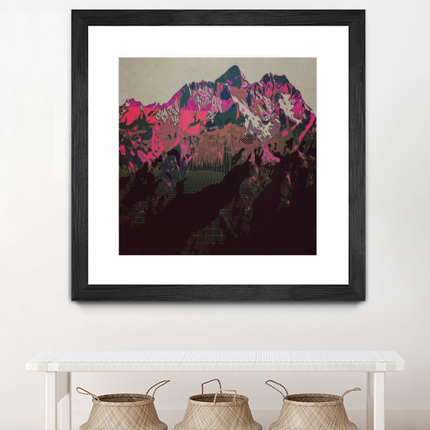 Endless, Nameless by Jamison Gish on GIANT ART - pink digital painting