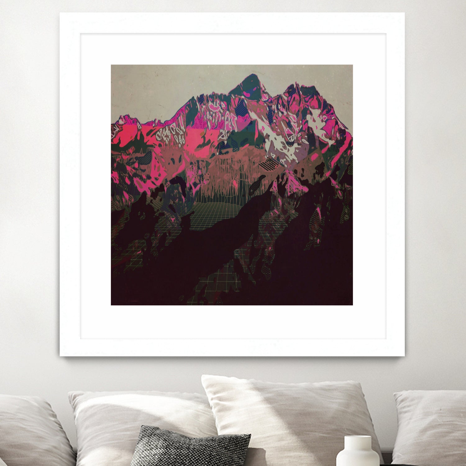 Endless, Nameless by Jamison Gish on GIANT ART - pink digital painting