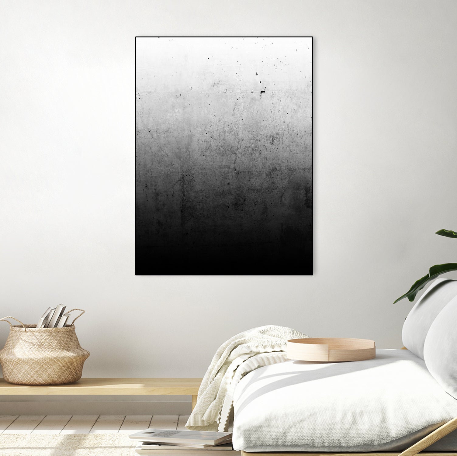 Black Ombre by EMANUELA CARRATONI on GIANT ART - black digital painting