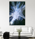 Glass Ceiling Shattered by Randy Witte on GIANT ART - blue digital painting