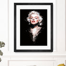 Marilyn by Dmitry Belov on GIANT ART - black digital painting