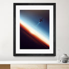 Into Space by Victor Vercesi on GIANT ART - blue photo illustration