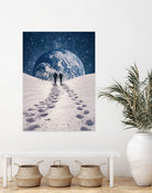 Pale Blue Dot by Enkel Dika on GIANT ART - blue photo manipulation